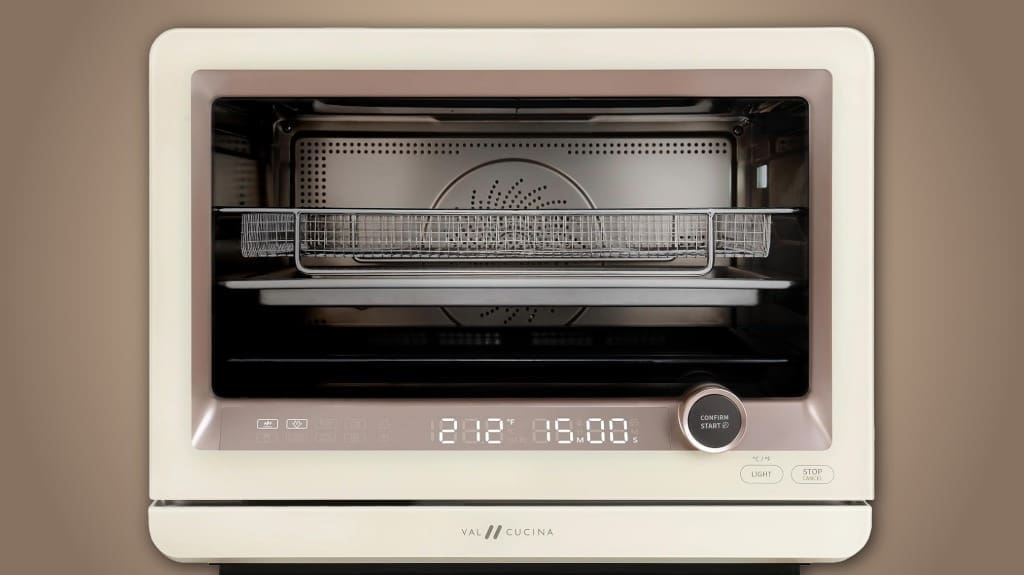VAL CUCINA 7-in-1 Steam Convection Oven Countertop Multi-Function Cooking for Your Home Kitchen