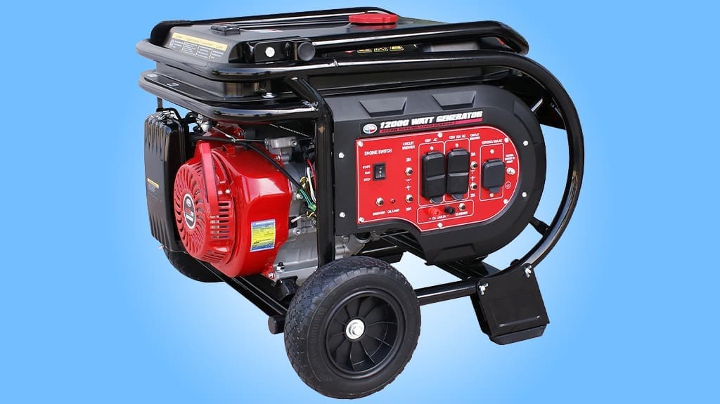 All Power Dual-Fuel Electric-Start Portable Power Generator