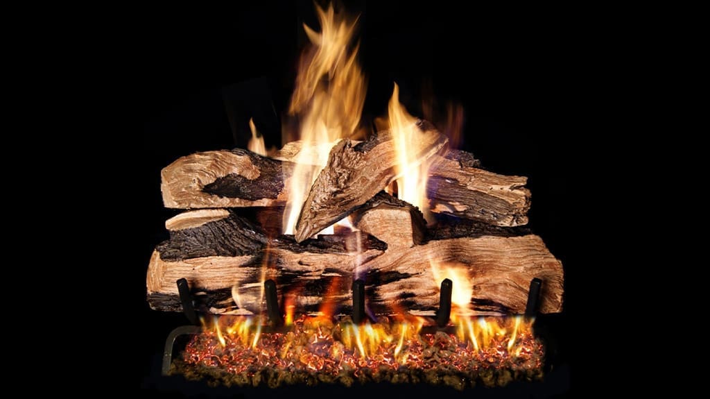 Peterson Real Fyre 30-inch Split Oak Designer Plus Gas Logs